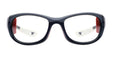 Shiny Navy/White | Lens Type, Lens Color