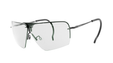Matte Gunmetal | Prescription Type, Prescription, Review | Clear