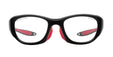 Matte Black/Red | Lens Type, Lens Color