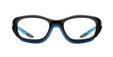 Shiny Black/Cyan | Lens Type, Lens Color