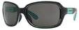 Arya Shiny Black Teal
