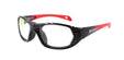 Shiny Black Speckled Red