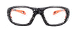 Spotted Matte Black Orange | Lens Type, Lens Color