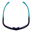 Metallic Purple Teal Fade