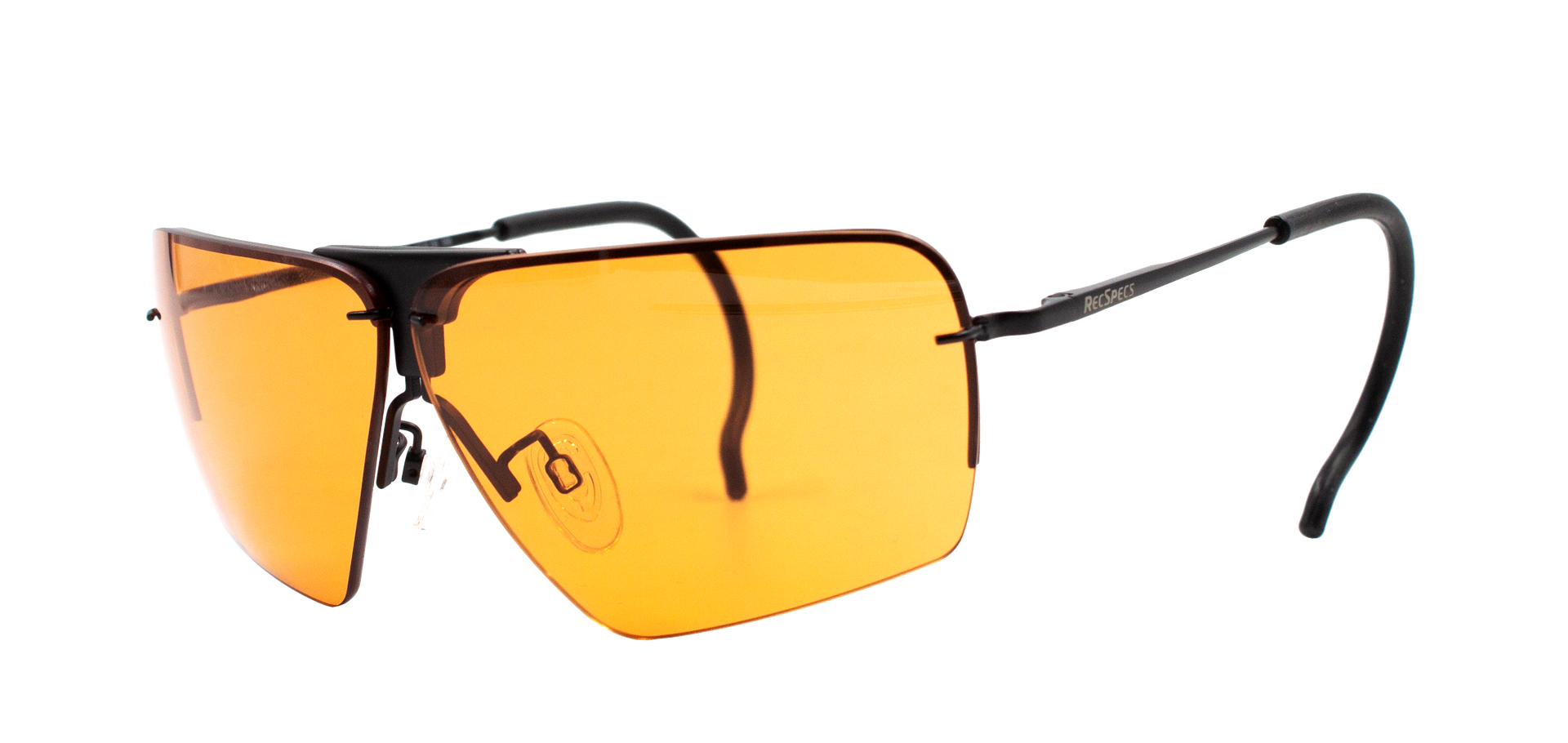 Shooting glasses that go top over glasses