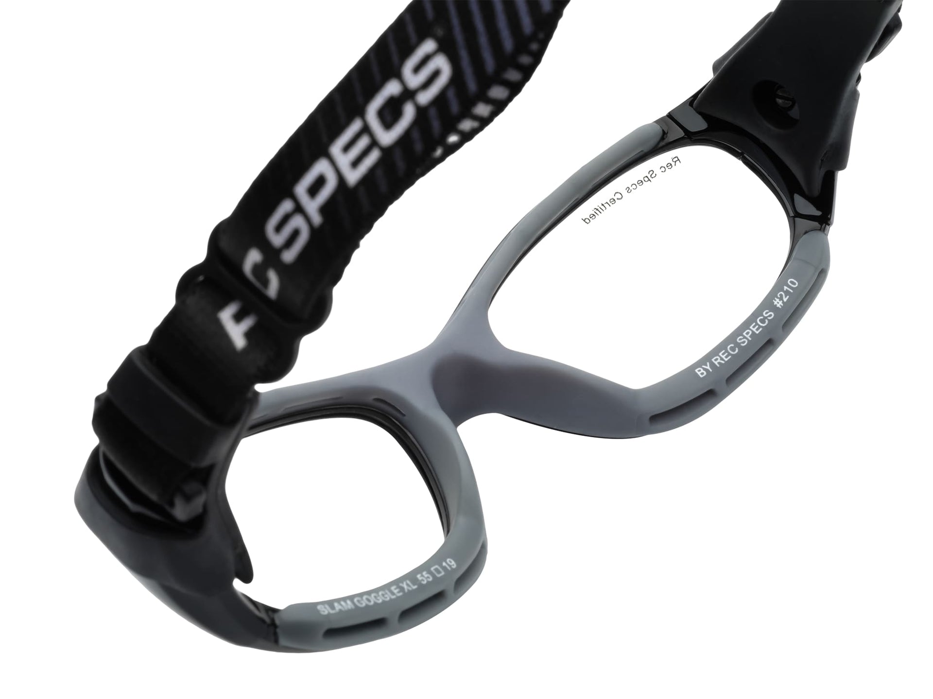 sports goggles for men Rec Specs Slam Sports Goggles Navy Blue/Dark Grey / Narrow (52)