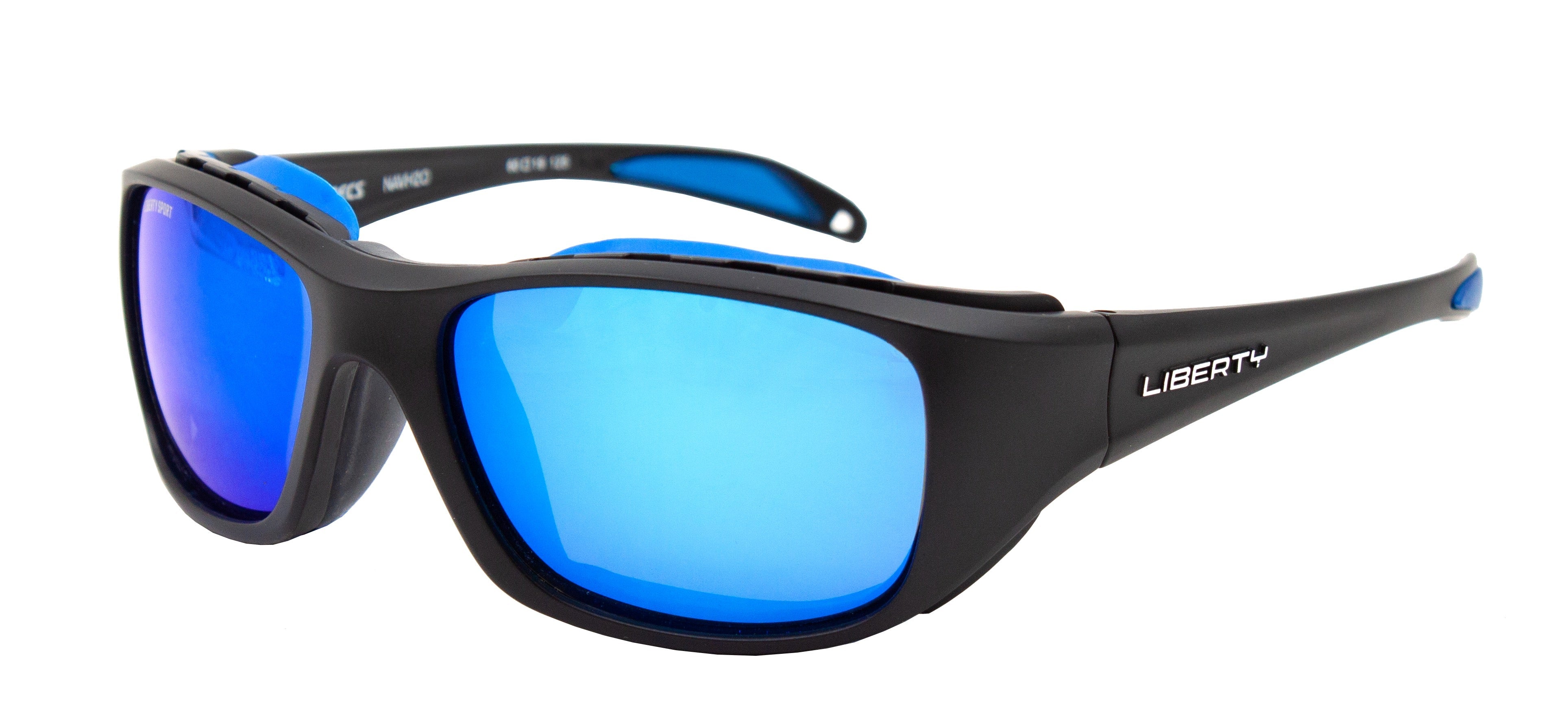 New Derek Lam 10 Crosby Ryanne Sunglasses Navigator Blue Frame Gray Lens Sunnies LAMAR | Black | Blue Lens – Ryan Simkhai Eyeshop main image 3