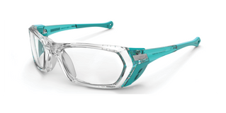 Shiny Clear/Turquoise